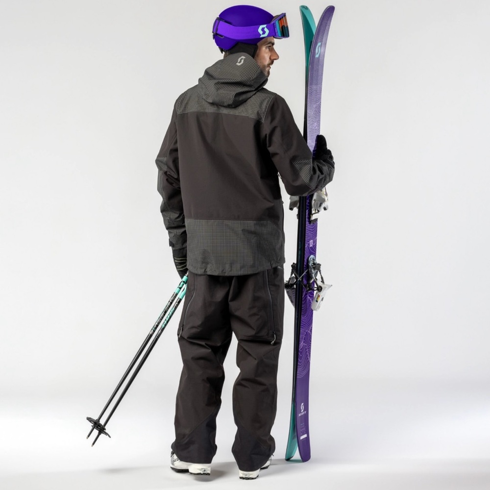 EUC Scott Sport Vertic Ripstop 3L Shell Ski Jacket - Picture 10 of 14
